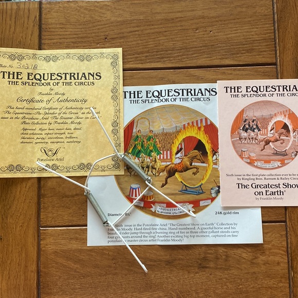 The Greatest Show on Earth The Equestrians Plate. - Picture 4 of 5